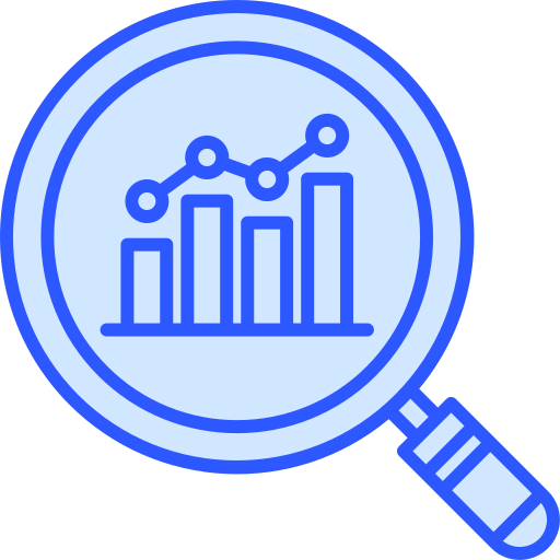 Statistics Generic Blue icon
