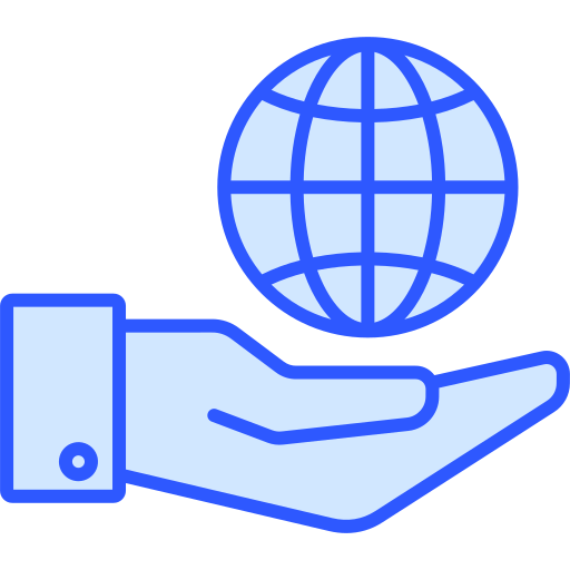 internet Generic Blue icono
