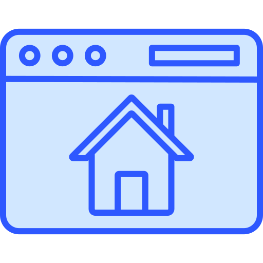 webサイト Generic Blue icon