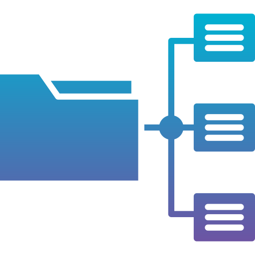 Data classification Generic Flat Gradient icon