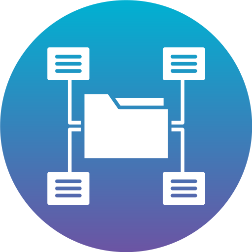 recopilación de datos Generic Flat Gradient icono