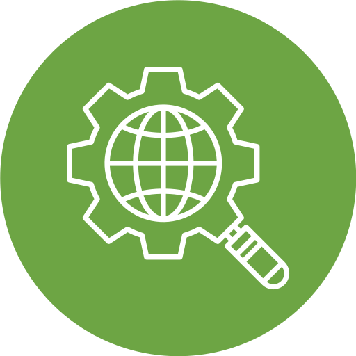 Global research Generic Flat icon
