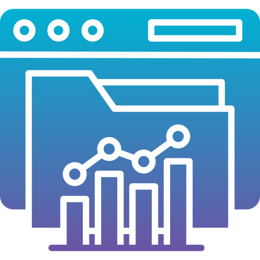 分析 Generic Flat Gradient icon