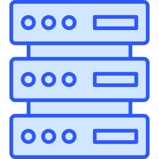 banca dati Generic Blue icona