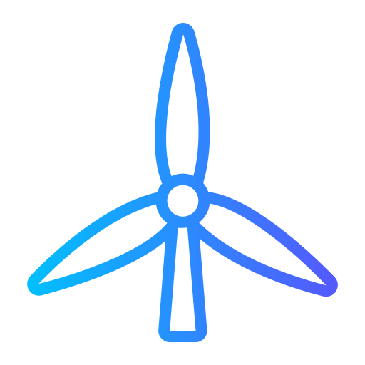 windkraft Generic Gradient icon