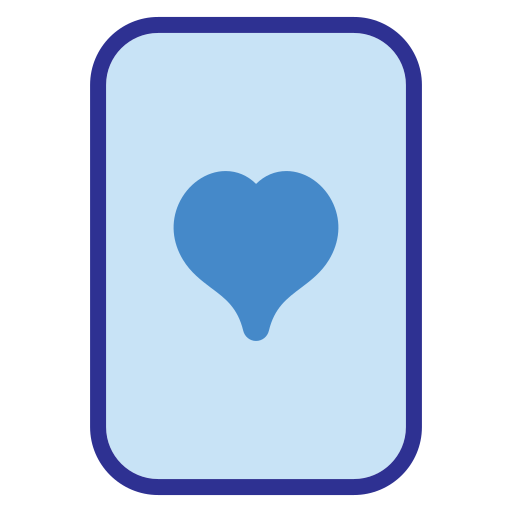 ハートのエース Generic Blue icon