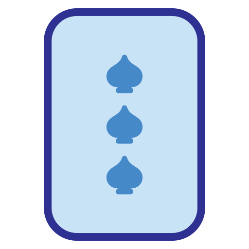スペードの 3 Generic Blue icon