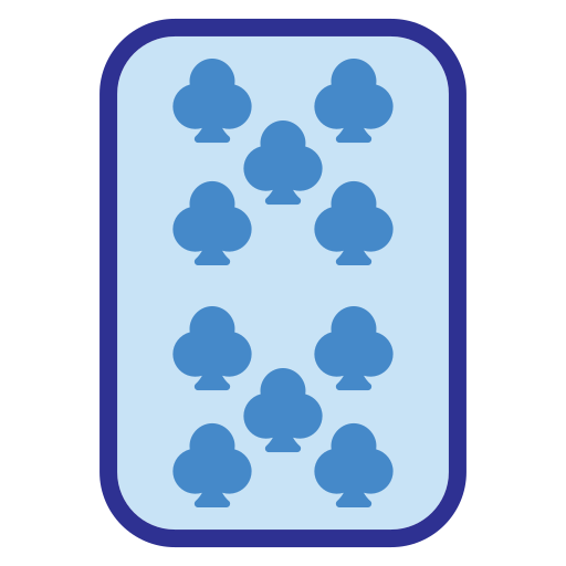 diez de tréboles Generic Blue icono