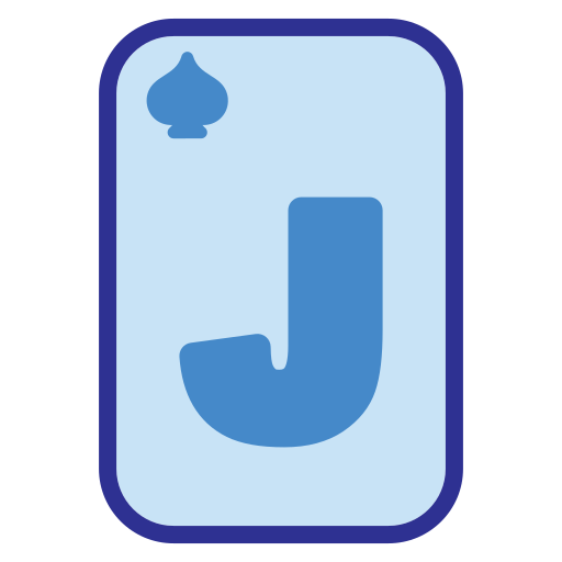 Jack of spades Generic Blue icon