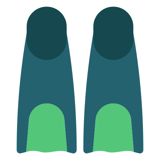 płetwy Generic Flat ikona