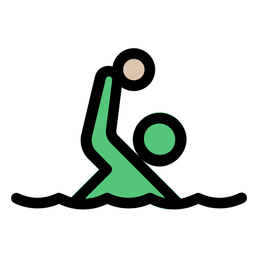 ウォータースポーツ Generic Outline Color icon