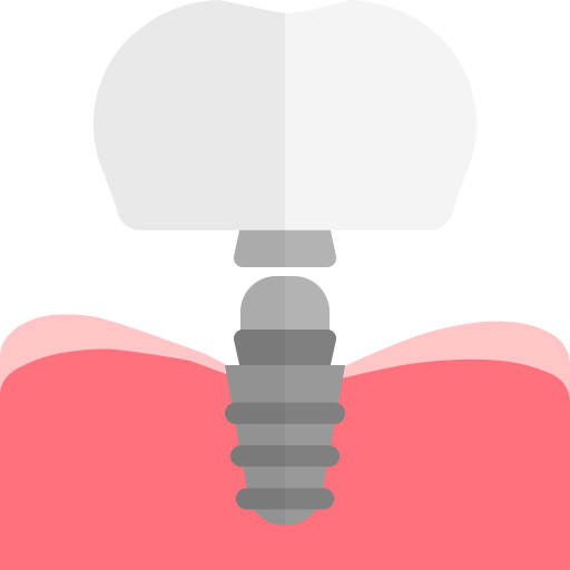 implantaat Generic Flat icoon