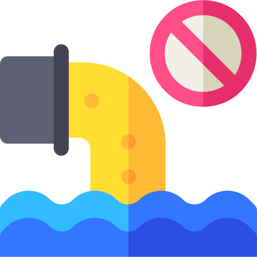 No pollution Basic Rounded Flat icon