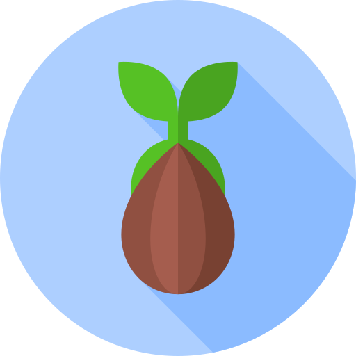 Seed Flat Circular Flat icon