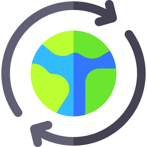 Renewable Basic Rounded Flat icon