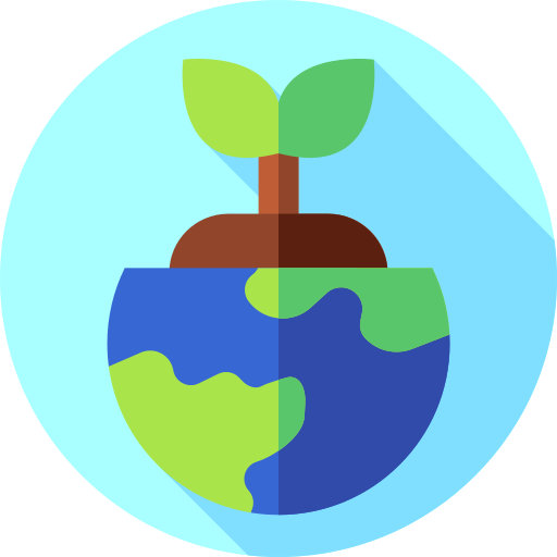 Всемирный день окружающей среды Flat Circular Flat иконка