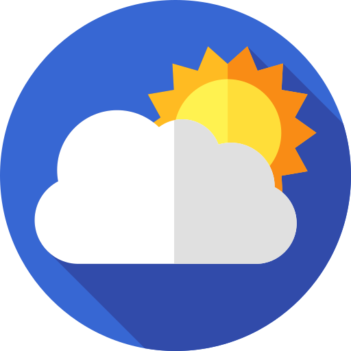 nuvola Flat Circular Flat icona