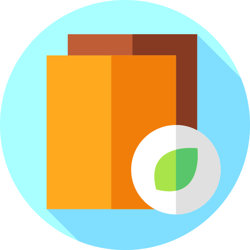 papier Flat Circular Flat icoon