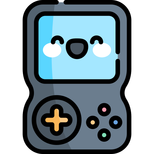 Gamepad Kawaii Lineal color icon