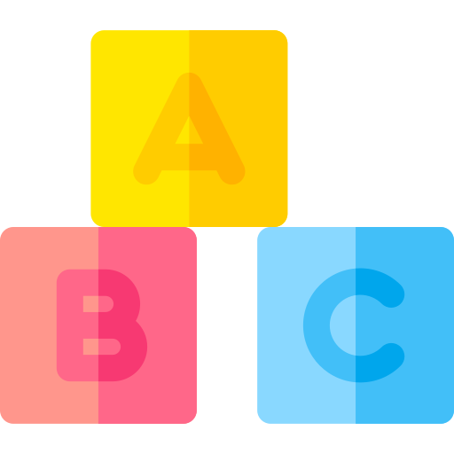 blocs Basic Rounded Flat Icône