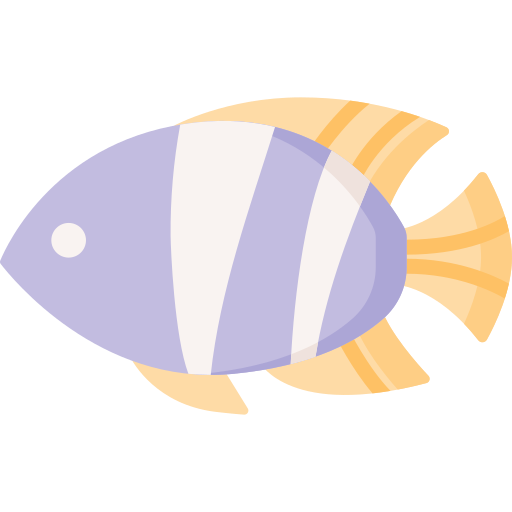 tropikalna ryba Special Flat ikona