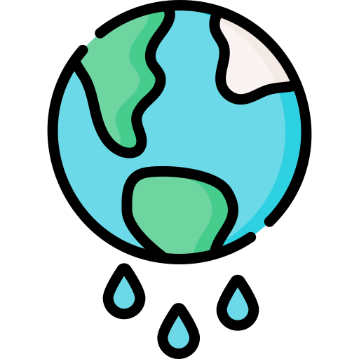 calentamiento global Special Lineal color icono