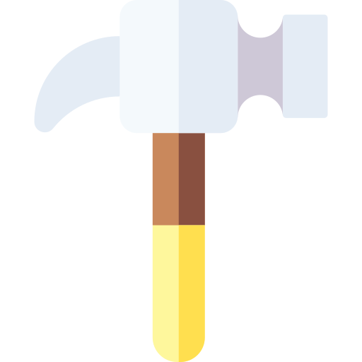 Hammer Basic Rounded Flat icon