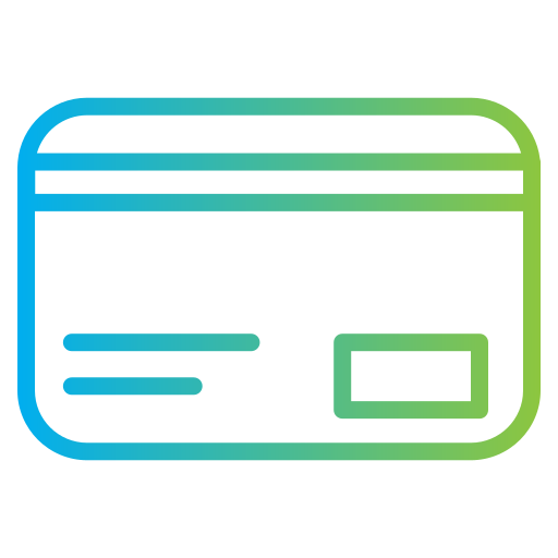 Credit card Generic Gradient icon