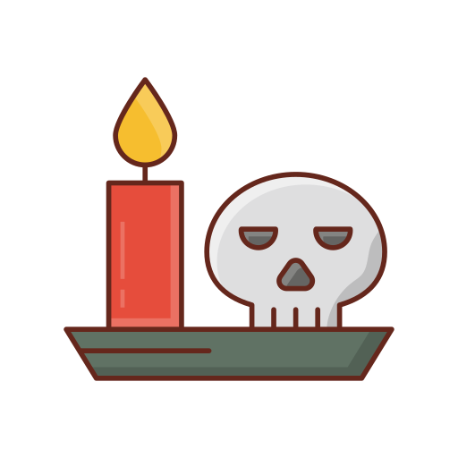 Candle light Generic Outline Color icon