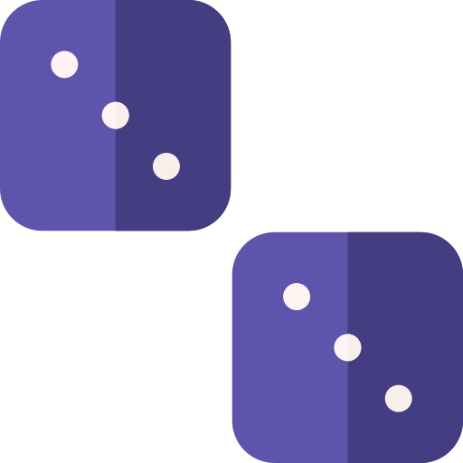 Dice Basic Rounded Flat icon