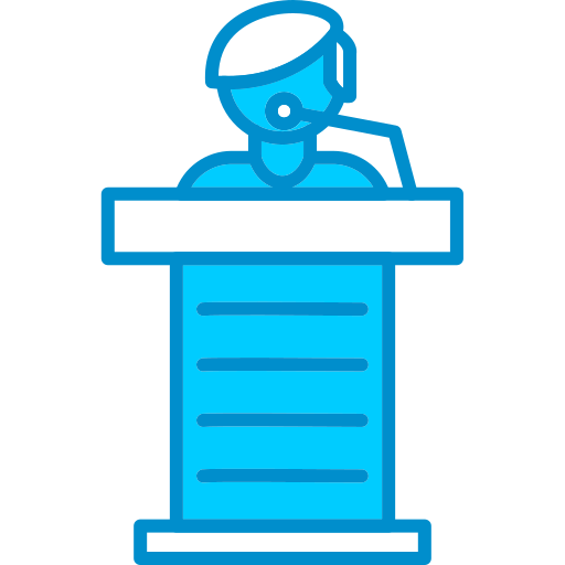 podium Generic Blue icon