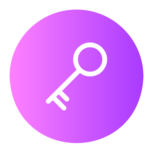 Smart key Generic Flat Gradient icon