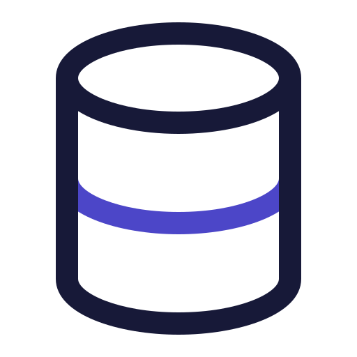 Database Generic Outline Color icon