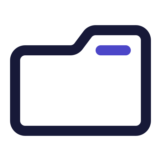 폴더 Generic Outline Color icon