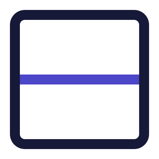 Row Generic Outline Color icon