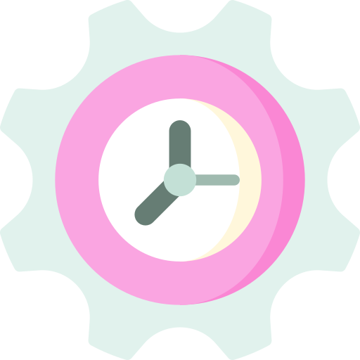 gestión del tiempo Special Flat icono