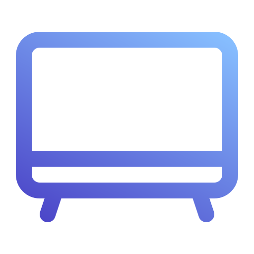 televisión Generic Gradient icono