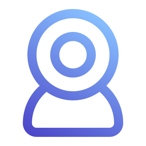 webcam Generic Gradient icon