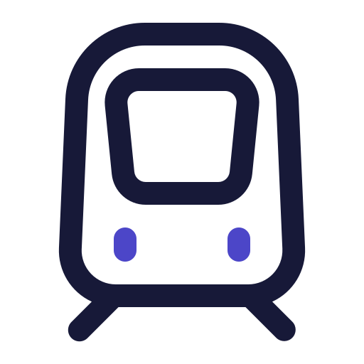 Train Generic Outline Color icon