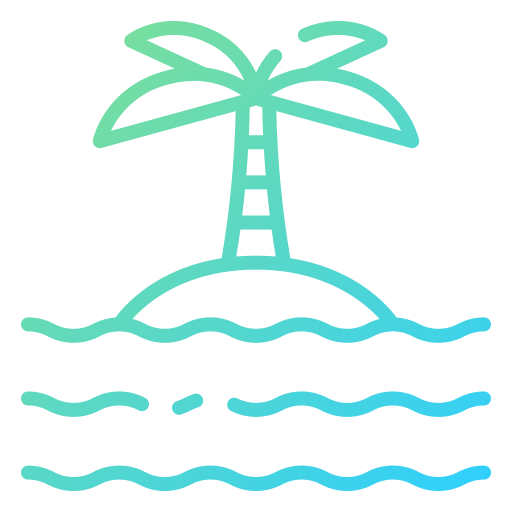wyspa Good Ware Gradient ikona