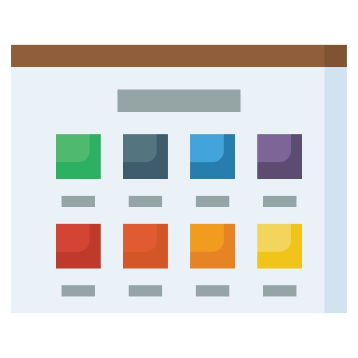 palette dei colori Surang Flat icona