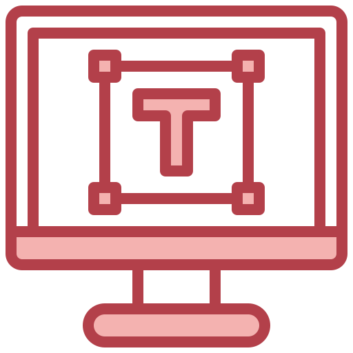 typografia Surang Red ikona