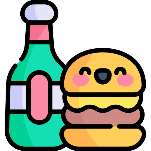 mahlzeit Kawaii Lineal color icon