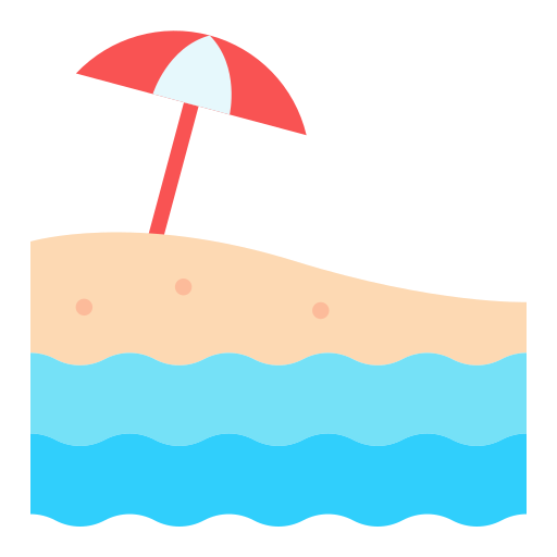 Пляж Good Ware Flat иконка
