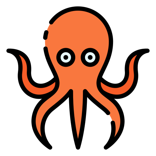 Octopus Good Ware Lineal Color icon