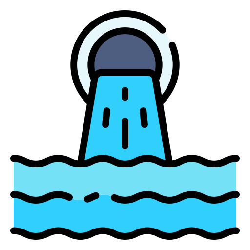 Sewer Good Ware Lineal Color icon