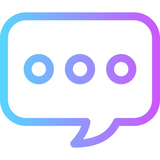 Chat Generic Gradient icon