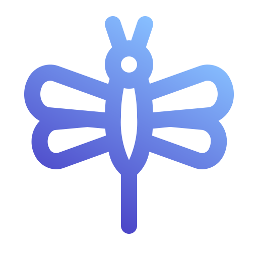 libélula Generic Gradient icono