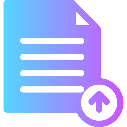 Document Generic Flat Gradient icon