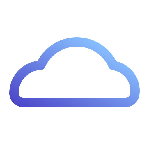 구름 Generic Gradient icon